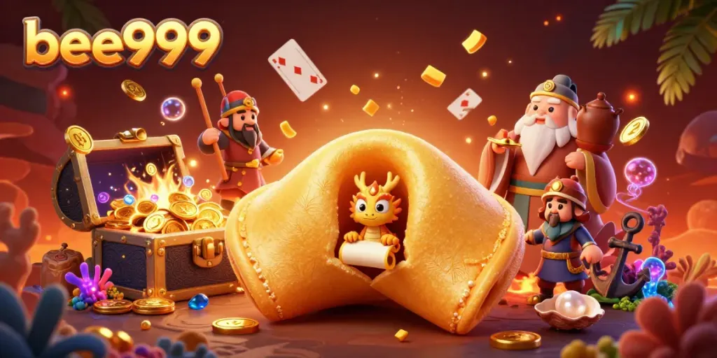 Experience thrilling action with bee999 featuring majestic characters and stunning casino elements in a vibrant scene.