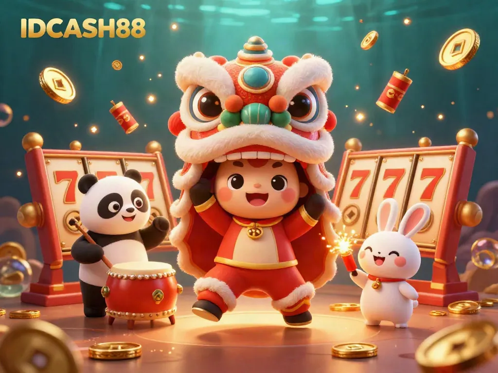 Enter the world of IDCASH88 with festive slot games and dazzling characters in 3D.