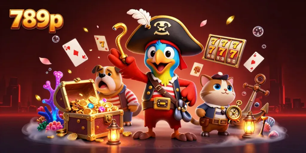 Experience thrilling casino adventures with 789p in vibrant, dynamic 3D illustration.