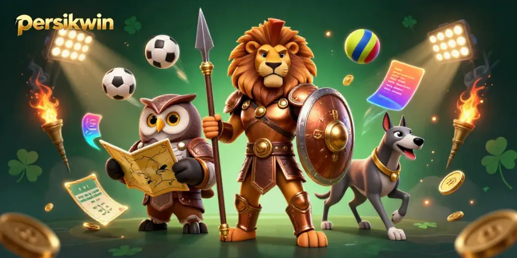 Persikwin menawarkan pengalaman judi yang mendebarkan dengan karakter mengesankan dalam pertempuran taruhan.