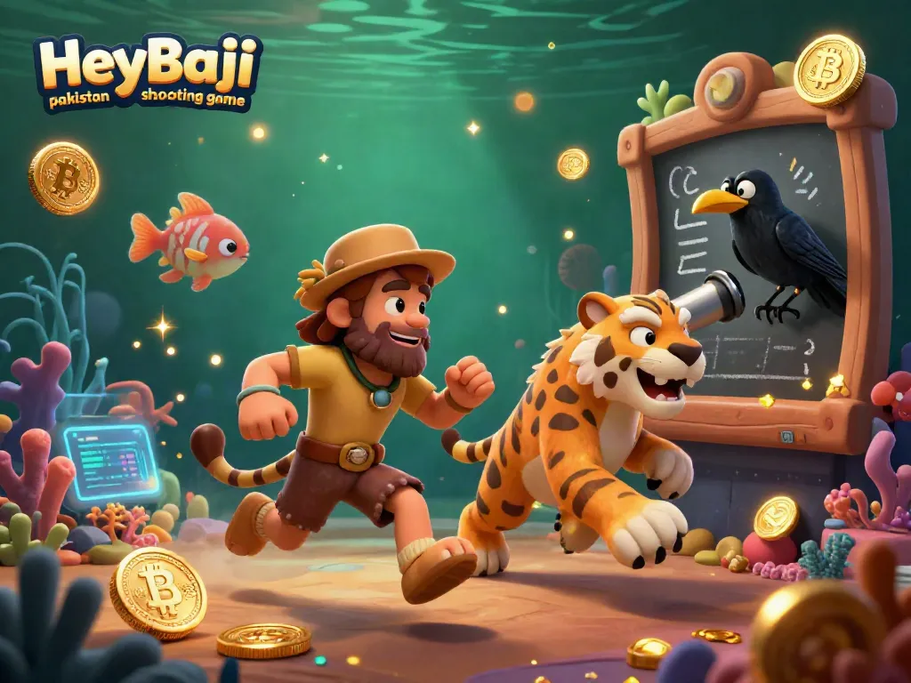 Experience the excitement of the HeyBaji pakistan fish shooting game with thrilling underwater action and vibrant visuals.